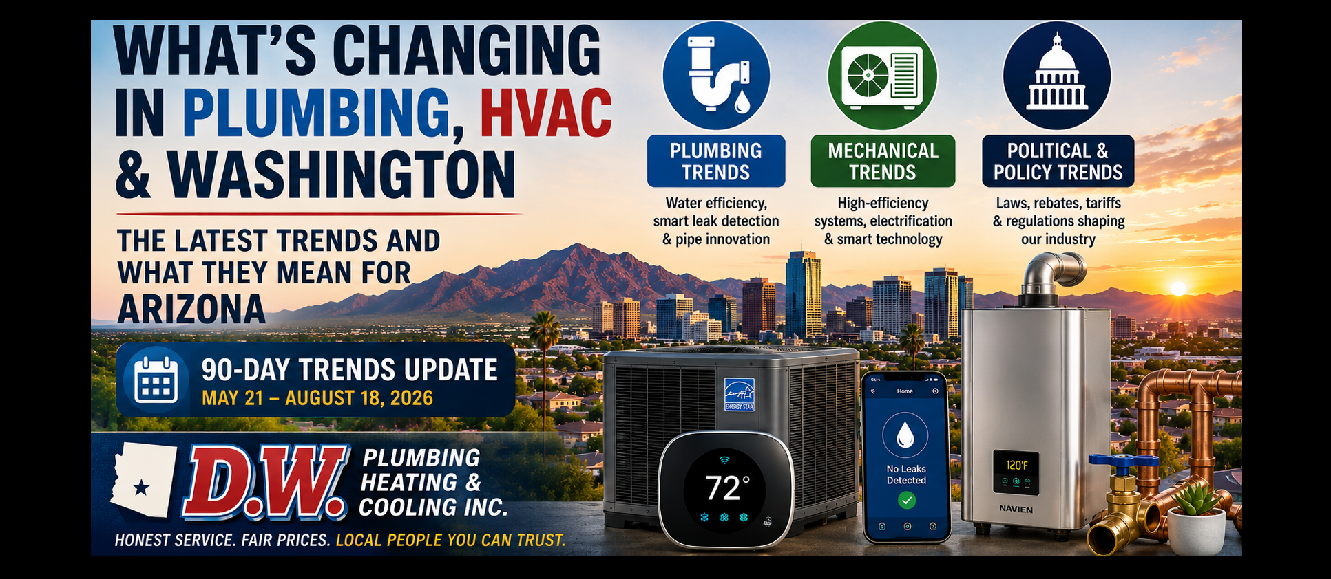 U.S. Plumbing, Mechanical Technology, and Policy Developments: Ninety-Day Deep Research Report